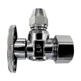 Keeney 5/8 in. FPT X 3/8 in. Flare Brass Shut-Off Valve