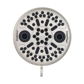 Oxygenics Nickel Nickel 3 settings Showerhead 1.75 gpm