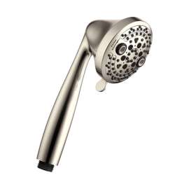 Oxygenics Brushed Nickel ABS 5 settings Handheld Showerhead 1.75 gpm
