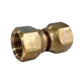 JMF Company 1/4 in. Flare Brass Swivel Connector