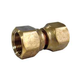 JMF Company 1/2 in. Flare X 1/2 in. D Flare Brass Swivel Connector