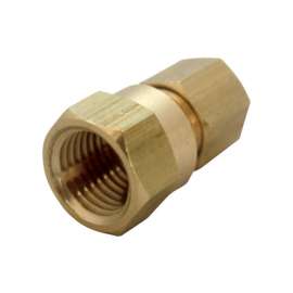 JMF Company 3/8 in. Compression X 1/8 in. D FPT Brass Adapter