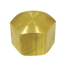 JMF Company 3/8 in. Compression Brass Cap