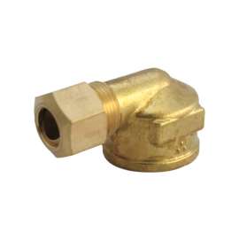 JMF Company 1/2 in. Compression X 1/2 in. D FPT Brass 90 Degree Elbow