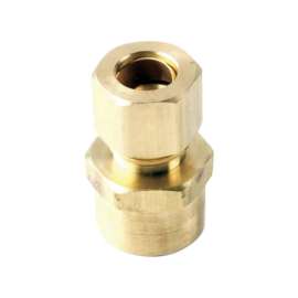 JMF Company 3/8 in. Compression X 1/2 in. D Sweat Brass Adapter