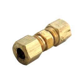 JMF Company 5/16 in. Compression X 1/4 in. D Compression Brass Union