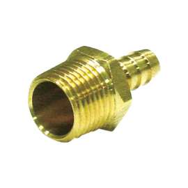 JMF Company Brass 1/4 in. D X 3/8 in. D Adapter 1 pk