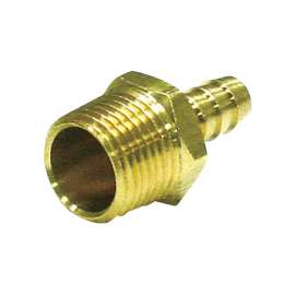 JMF Company Brass 1/4 in. D X 5/16 in. D Adapter 1 pk
