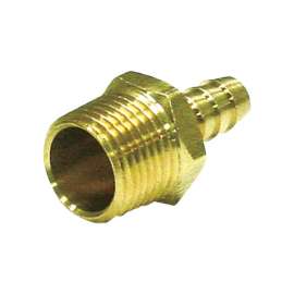 JMF Company Brass 3/8 in. D X 3/8 in. D Adapter 1 pk