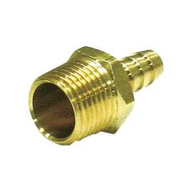 JMF Company Brass 3/8 in. D X 1/2 in. D Adapter 1 pk