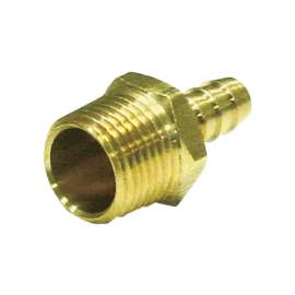 JMF Company Brass 1/2 in. D X 3/4 in. D Adapter 1 pk