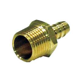 JMF Company Brass 5/8 in. D X 1/2 in. D Adapter 1 pk