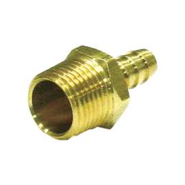 JMF Company 3/4 in. Barb X 3/8 in. D MPT Brass Hose Barb