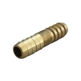 JMF Company Brass 5/16 in. D X 5/16 in. D Coupling 1 pk