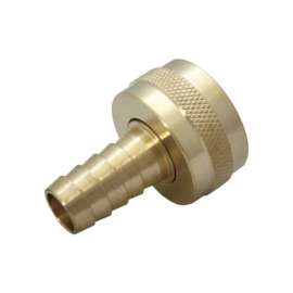 JMF Company Brass 3/8 in. D X 3/4 in. D Swivel Barb 1 pk