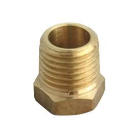 JMF Company 1/2 in. MPT X 1/8 in. D FPT Brass Hex Bushing