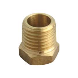 JMF Company 3/4 in. MPT X 3/8 in. D FPT Brass Hex Bushing