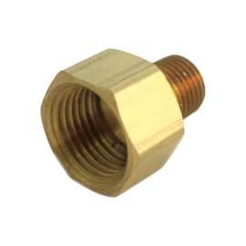 JMF Company 3/8 in. FPT X 1/4 in. D MPT Brass Reducing Adapter