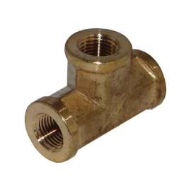 JMF Company 3/8 in. FPT X 3/8 in. D FPT Brass Tee