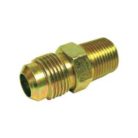 JMF Company 5/8 in. Flare X 3/8 in. D MPT Brass Connector