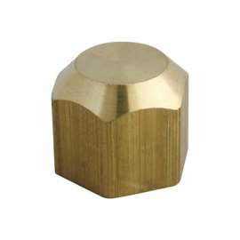 JMF Company 3/4 in. Flare Brass Cap