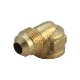 JMF Company 3/8 in. Flare X 3/4 in. D FPT Brass 90 Degree Elbow