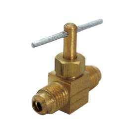 JMF Company 1/4 in. 1/4 in. Brass Needle Valve