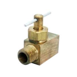 JMF Company 1/8 in. 1/8 in. Brass Needle Valve