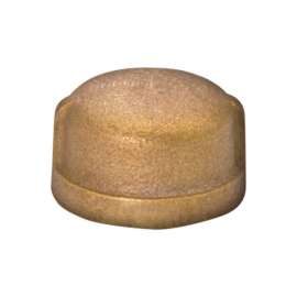 JMF Company 1/2 in. FPT Brass Cap