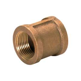 JMF Company 1/4 in. FPT X 1/4 in. D FPT Brass Coupling