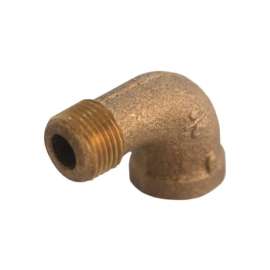 JMF Company 3/4 in. FPT X 3/4 in. D MPT Brass 90 Degree Street Elbow