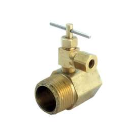 JMF Company 1/2 in. 1/4 in. Brass Needle Valve