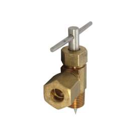JMF Company 1/4 in. 1/8 in. Brass Tapping Valve