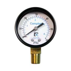 Campbell Pressure Gauge 60 psi