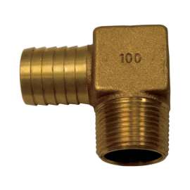 Campbell Brass Brown 1 in. Hydrant Elbow