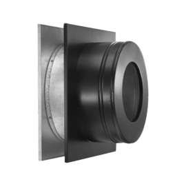 DuraVent DuraPlus 6 in. D Aluminum/Galvanized Steel Wall Thimble