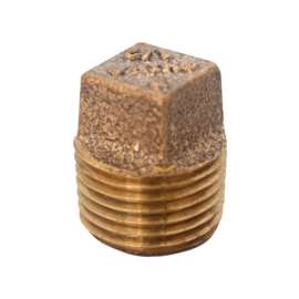 JMF Company 1-1/2 in. MPT Male Brass Plug