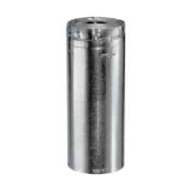 DuraVent 3 in. D X 24 in. L Galvanized Steel Stove Pipe