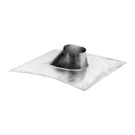 DuraVent 16 in. W X 16 in. L Galvanized Steel Roof Flashing Silver