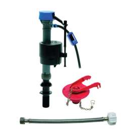 Fluidmaster Performax Fill Valve And Flapper Kit White Plastic