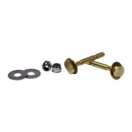 Ace Toilet Bolt Set Brass
