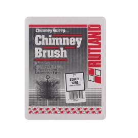 Rutland 7 in. Square Oil Tempered Chimney Brush