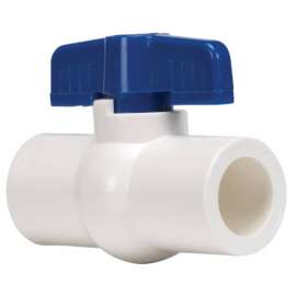Homewerks 2 in. PVC Slip Ball Valve Full Port