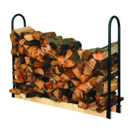 Panacea Black Powder Coated Steel Log Rack