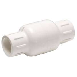 Homewerks 1/2 in. D X 1/2 in. D Solvent PVC Spring Loaded Check Valve