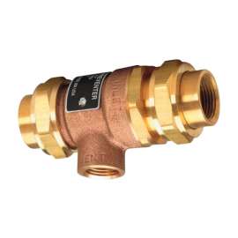Watts 1/2 in. D X 1/2 in. D Brass Double Check Valve