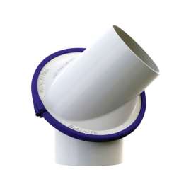 NDS Schedule 35 4 in. Spigot each X 4 in. D Spigot PVC Coupling 1 pk