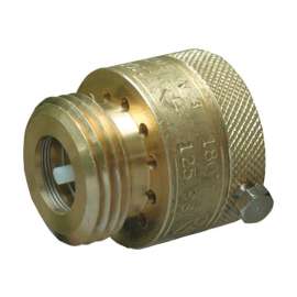 Cash Acme Female Male Brass Vacuum Breaker