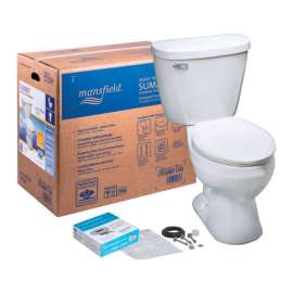 Mansfield Summit ADA Compliant 1.28 gal Elongated Complete Toilet