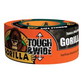Gorilla 2.88 in. W X 25 yd L Black Duct Tape